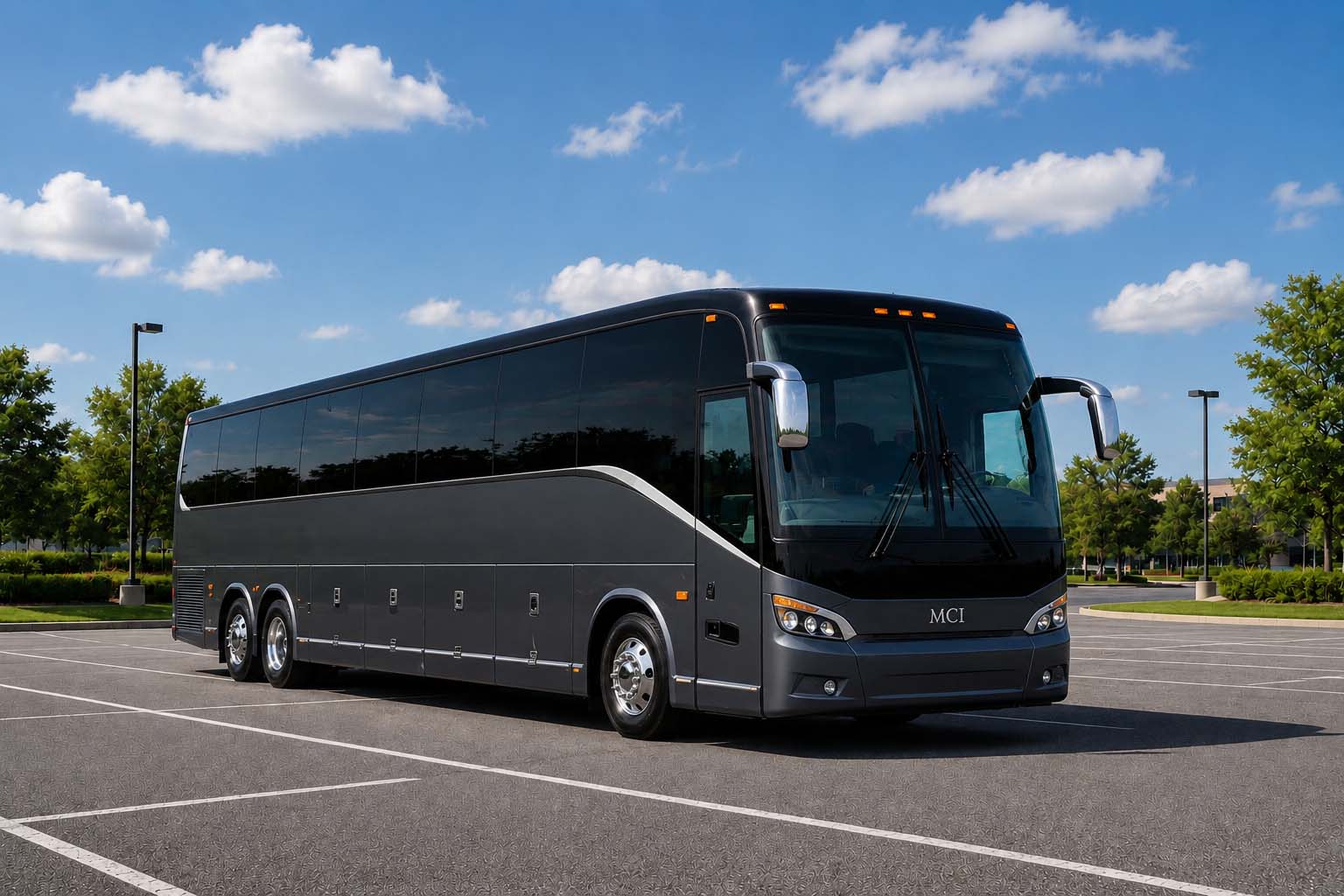 Charter bus rental in Cedar Rapids, IA